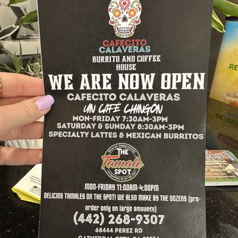 Cafecito Calaveras - Hours - Mexican Near Me - Cathedral City, California Cafecito Calaveras - Hours - Mexican Near Me - Cathedral City, California