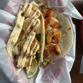 YUM YUM SHRIMP - CAYO and Korean Style - hefty pieces of shrimp