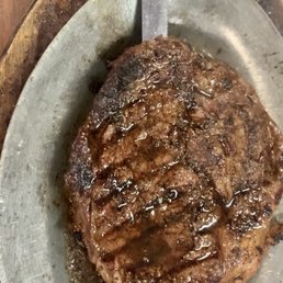 Sizzling Ribeye!!! Not over-salted. Generous Cut! Sizzling Ribeye!!! Not over-salted. Generous Cut!
