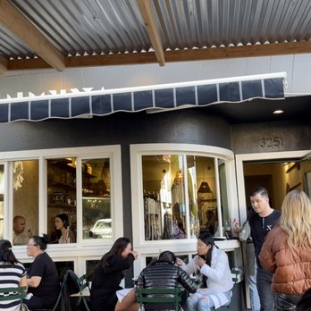 Norcina - indoor seating area is very small and there is a deck and few additional tables on the side walk - Italian Near Me - San Francisco, California Norcina - indoor seating area is very small and there is a deck and few additional tables on the side walk - Italian Near Me - San Francisco, California