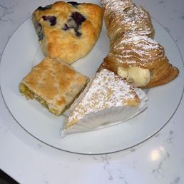 Ricotta Pie Slice