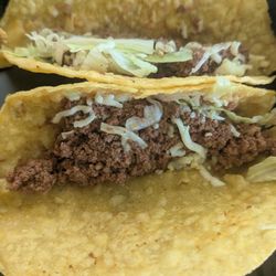 Que Pasa Carrollton - This was served to me as hard tacos.