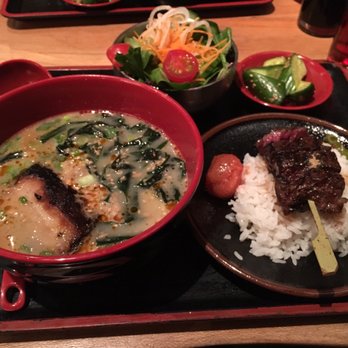 RAMEN-SAN - Steak with rice and tokastu ramen noodles! - Ramen Near Me - Chicago, Illinois RAMEN-SAN - Steak with rice and tokastu ramen noodles! - Ramen Near Me - Chicago, Illinois