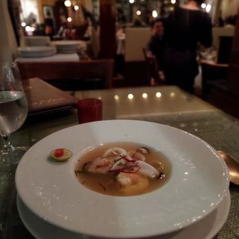 Nan Thai Fine Dining - Tom Yum Talay(lemongrass soup ) - Thai Near Me - Atlanta, Georgia Nan Thai Fine Dining - Tom Yum Talay(lemongrass soup ) - Thai Near Me - Atlanta, Georgia