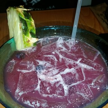 Chili's - Blueberry & Pineapple Infused Margarita...absolutely delicious, refreshing and strong! You definitely to order this during happy hour! - American Near Me - Little Falls, New Jersey