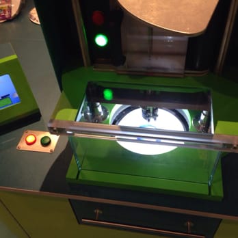 Crayola Experience - Drop art:  not a good picture, but super cool. - Amusement Parks Near Me - Orlando, Florida