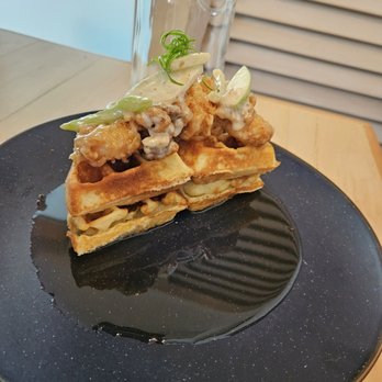 Nami Kaze - Honey Walnut Shrimp Waffle - Japanese Near Me - Honolulu, Hawaii
