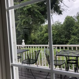 Beautiful view from the sunroom Beautiful view from the sunroom