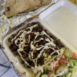 Lamb Over Rice with Nan