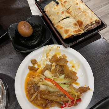 A & J Restaurant - Beef Tendon w/Garlic Sauce Chinese Beef Wrap Five Spices Flavored Egg - Taiwanese Near Me - Irvine, California A & J Restaurant - Beef Tendon w/Garlic Sauce Chinese Beef Wrap Five Spices Flavored Egg - Taiwanese Near Me - Irvine, California