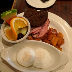 Normand's Restaurant - Traditional breakfast - poached eggs and rye toast. Pretty decent!