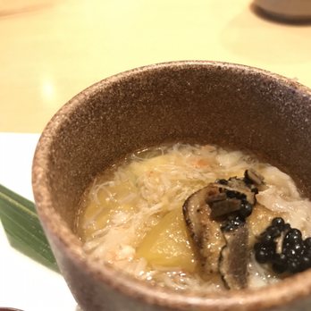Sushi Enya - Pasadena - Omakase egg custard with caviar and truffle. Fanciest bite ever. And delicious - Sushi Bars Near Me - Pasadena, California Sushi Enya - Pasadena - Omakase egg custard with caviar and truffle. Fanciest bite ever. And delicious - Sushi Bars Near Me - Pasadena, California