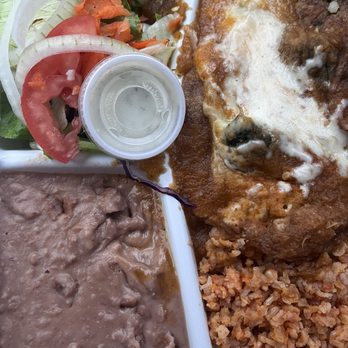 Mr Natural - Chile Relleno Plate - Vegetarian Near Me - Austin, Texas