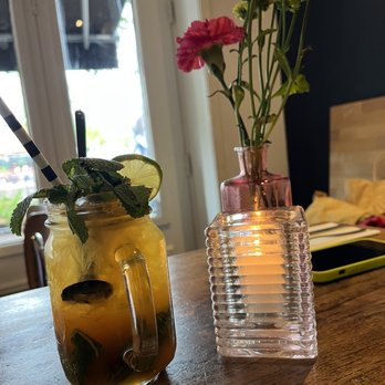 Frenzi - Passion fruit mojito. So delicious gave me the chills - Italian Near Me - Amsterdam, New Hampshire