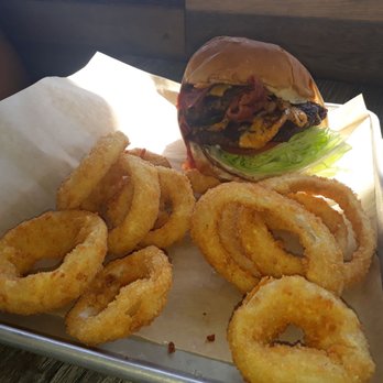 Apollo Restaurant - The Boss hog and onion rings - Burgers Near Me - Victorville, California Apollo Restaurant - The Boss hog and onion rings - Burgers Near Me - Victorville, California