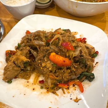 Chao Thai - Stewed pork leg basil - Thai Near Me - Elmhurst, New York Chao Thai - Stewed pork leg basil - Thai Near Me - Elmhurst, New York