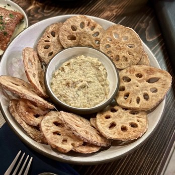 Cloud & Spirits - Lotus chips - New American Near Me - Cambridge, Massachusetts