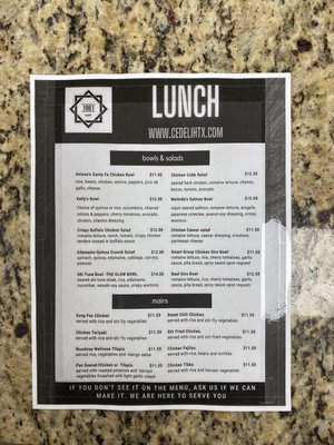 Menu photo 2 1981 Café Houston, TX Menu photo 2 1981 Café Houston, TX