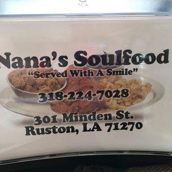 Nana's Soulfood - a plate of food - Southern Near Me - Ruston, Louisiana