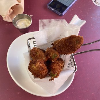 Carnation Cafe - Fry dill pickle - American Near Me - Anaheim, California