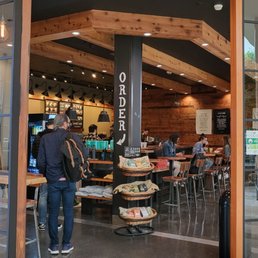 Exterior outside entrance of Woods Coffee - Currently - Bellevue, Washington Exterior outside entrance of Woods Coffee - Currently - Bellevue, Washington