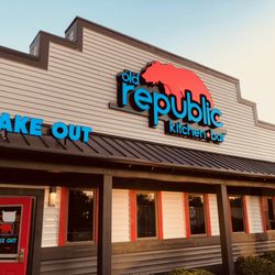 Old Republic Kitchen + Bar - The OR situated in front of Elgin Marcus Movie theater