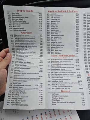 Menu photo 2 New Tokyo Fresh Meadows, NY