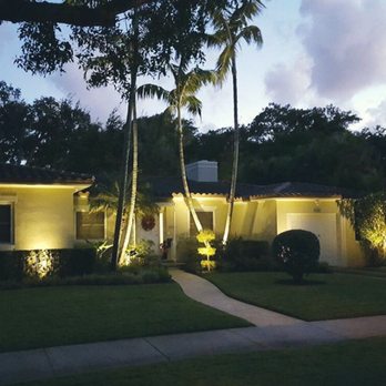 Miami Landscape Lighting - This is our home with the awesome new lighting! - Electricians Near Me - Miami, Florida Miami Landscape Lighting - This is our home with the awesome new lighting! - Electricians Near Me - Miami, Florida