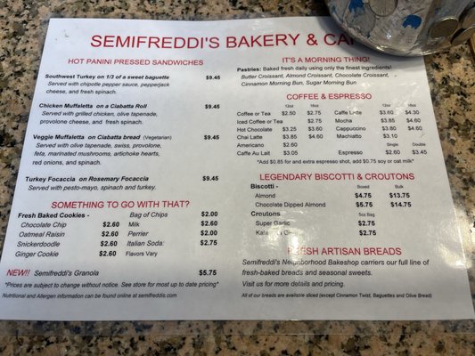 Semifreddi's Bakery by null