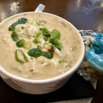 Blue Mermaid - Cup of Dungeness Crab & Corn Chowder - Seafood Near Me - San Francisco, California