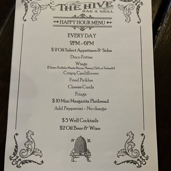 The Sire Bar And Grill - Happy Hour Menu as Jan 2023 - Dive Bars Near Me - Riverside, California