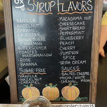 Order & Chaos coffee - Menu of flavors - Coffee & Tea Near Me - Baltimore, Maryland