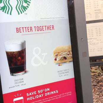 Starbucks - Ordering Monitor - Coffee & Tea Near Me - Clermont, Florida