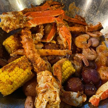 Angry Crab Shack - What was left - Seafood Near Me - Henderson, Nevada