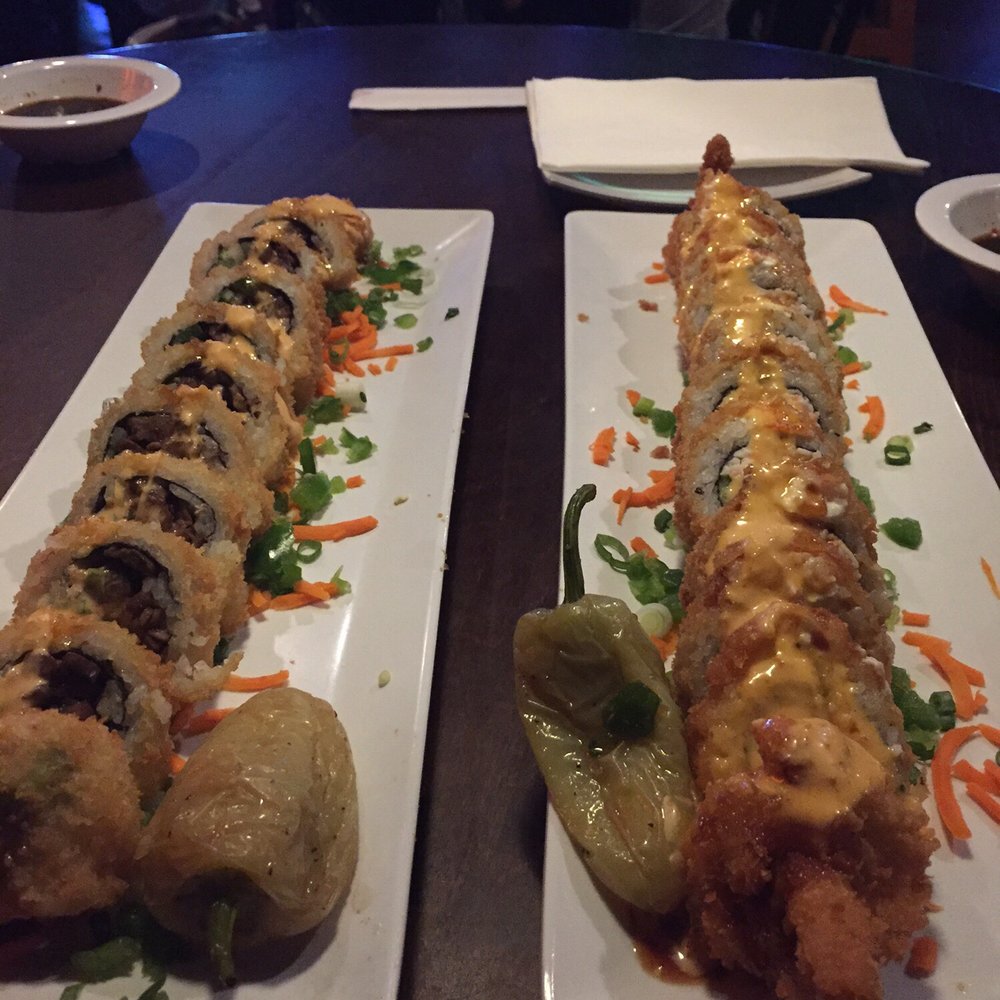 Senor Sushi - So filling!!! Carne asada sushi although sweet, very yummy!!! - Japanese Near Me - Phoenix, Arizona Senor Sushi - So filling!!! Carne asada sushi although sweet, very yummy!!! - Japanese Near Me - Phoenix, Arizona