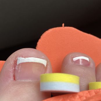 Dreamie Nails and Spa - Not done nice... and it was done so rough I bled - Nail Salons Near Me - Yulee, Florida Dreamie Nails and Spa - Not done nice... and it was done so rough I bled - Nail Salons Near Me - Yulee, Florida