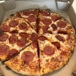 Domino's Pizza - Pepperoni Hand Made Pizza