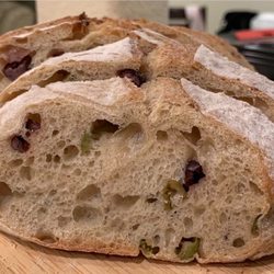 Baker's Centro - Delicious sourdough olive bread