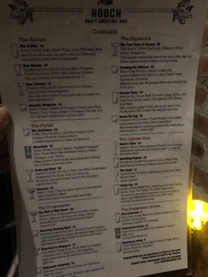 Menu photo 7 Hooch Craft Cocktail Bar Aspen, CO