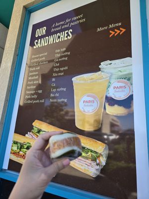 Menu photo 1 Paris Sandwiches San Diego, CA