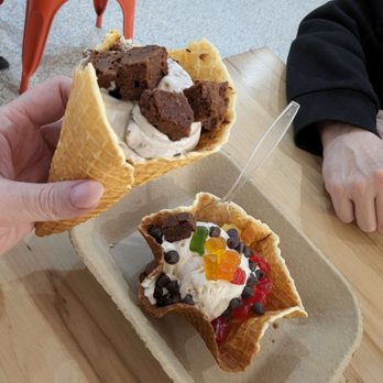 Betty Rae’s - cone + waffle bowl - Ice Cream & Frozen Yogurt Near Me - Merriam, Kansas