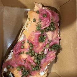 Smoked Salmon toast