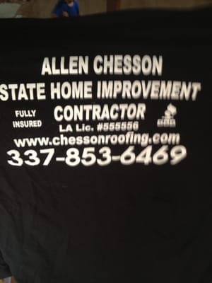 Allen Chesson General Contractor Logo
