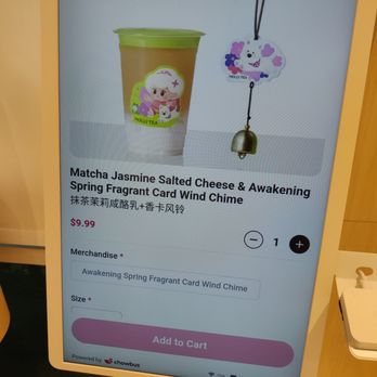 Molly Tea - Last weekend's promo combo. Get a drink and an air freshener bell. It's a nice jasmine smell - Bubble Tea Near Me - San Gabriel, California Molly Tea - Last weekend's promo combo. Get a drink and an air freshener bell. It's a nice jasmine smell - Bubble Tea Near Me - San Gabriel, California