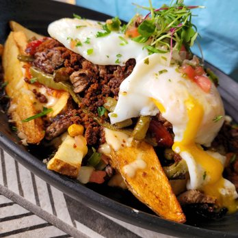 Sotol Modern Cocktail Kitchen - Gilbert Ranch Skillet with chorizo! - Cocktail Bars Near Me - Gilbert, Arizona