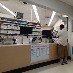 Walgreens - Counter in pharmacy.