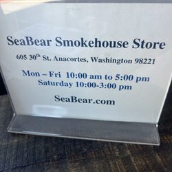 SeaBear Smokehouse - Store hours