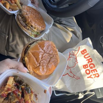 Burger Boy - Double meat and triple meat burgers with loaded fries - Burgers Near Me - San Antonio, Texas