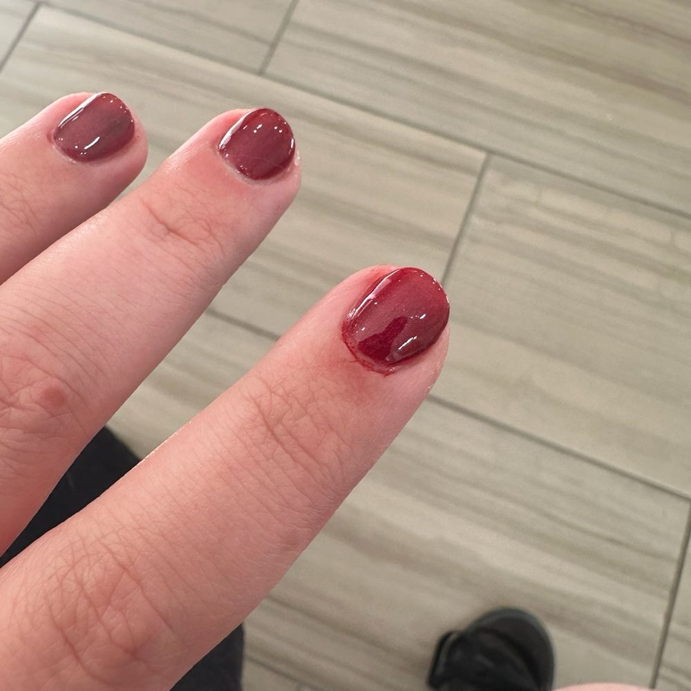 L.U.V Nails - Cuts bad enough to bleed. - Nail Technicians Near Me - Winston-Salem, North Carolina