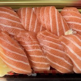 Salmon nigiri Salmon nigiri